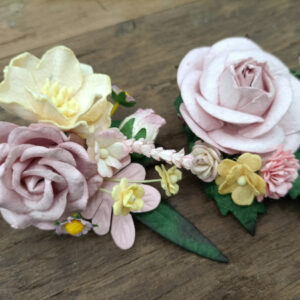 Broche flores melancolia