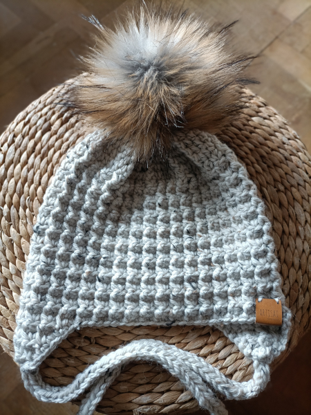 Gorro orejeras Crudo