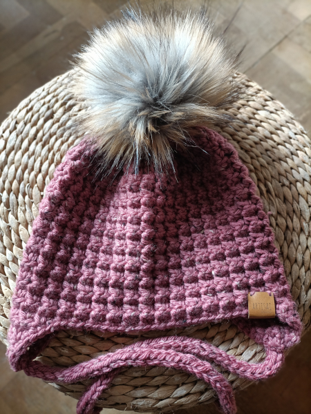 Gorro orejeras Fresa